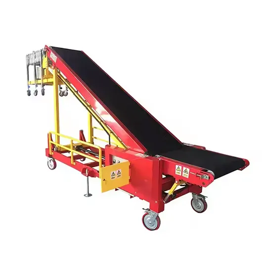 Mobile Truck Loading Unloading Belt Conveyor