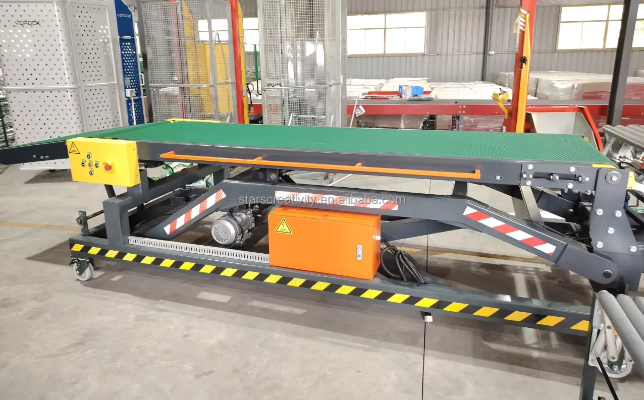 Mobile Truck Loading Unloading Belt Conveyor