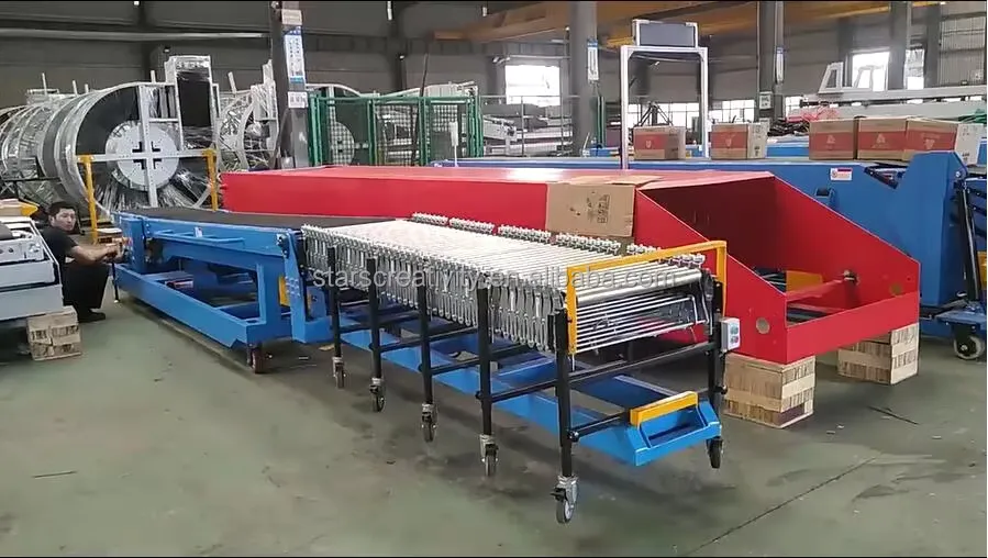 Mobile Truck Loading Unloading Belt Conveyor