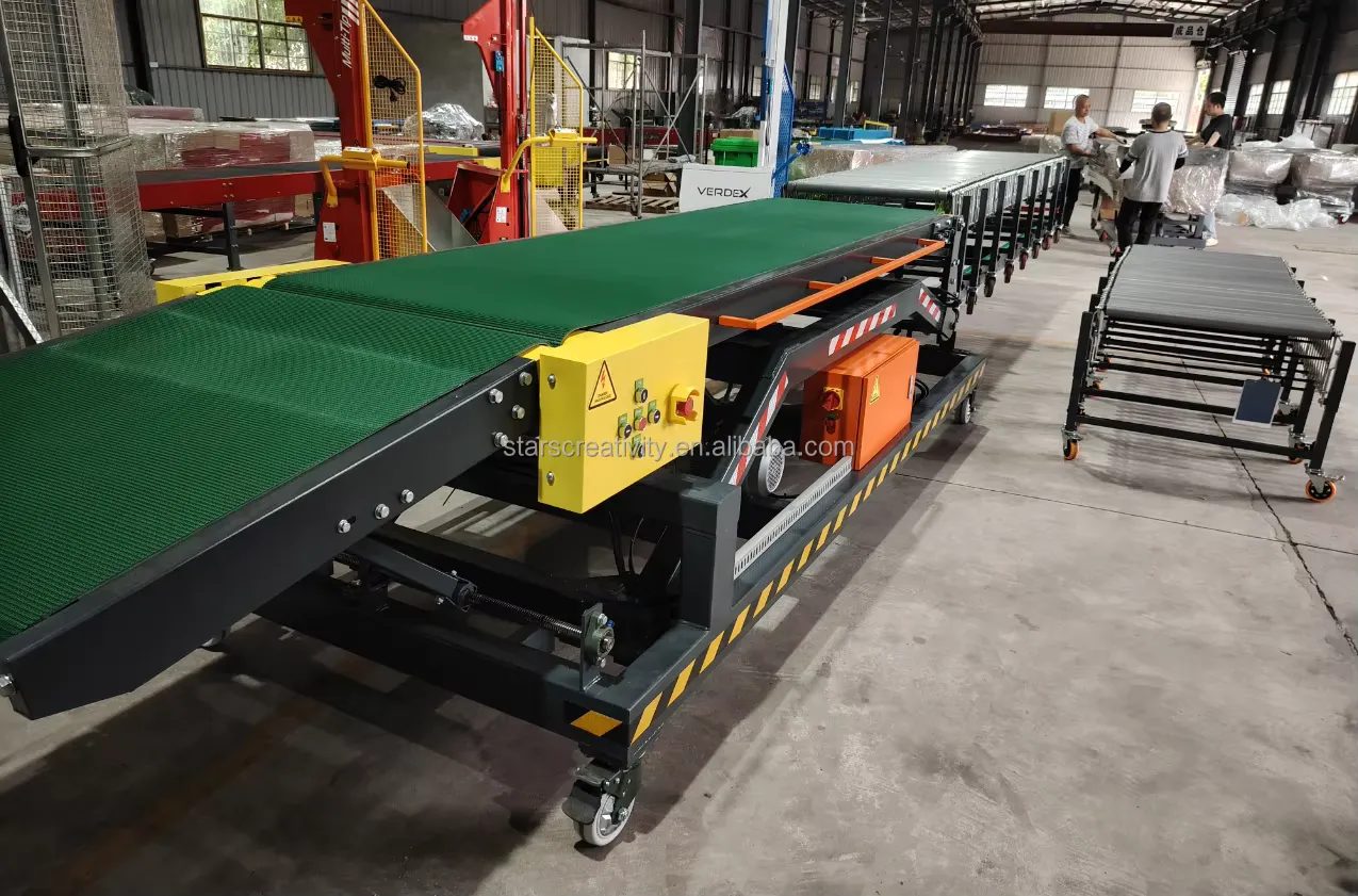 Mobile Truck Loading Unloading Belt Conveyor
