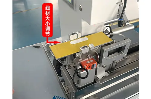 Automatic Wire Cable Flag Label Applicator Sticker Labeling Machine