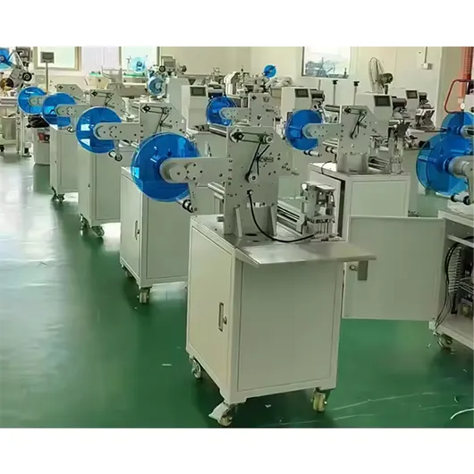 Automatic Wire Cable Flag Label Applicator Sticker Labeling Machine