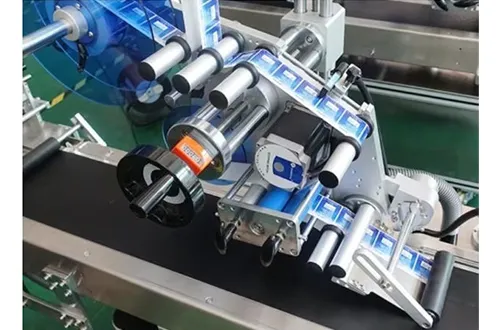 Automatic Flat Plane Top Side Labeling Sticker Machine